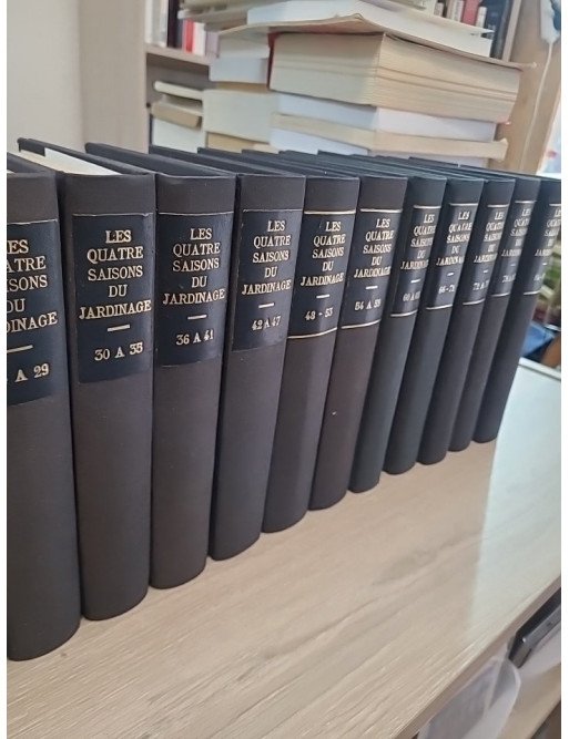 Les Quatre Saisons du Jardinage (lot relié numéros 1 à 89, 1980-1994) - Collectif