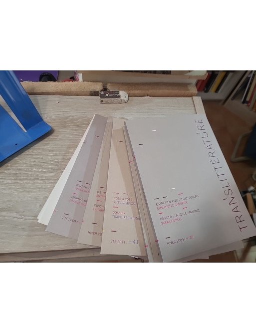 TransLittérature (lot de 8 magazines numéros 34 à 41) - Collectif