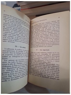 Les Aztèques (Que sais-je n°1391) - Jacques Soustelle