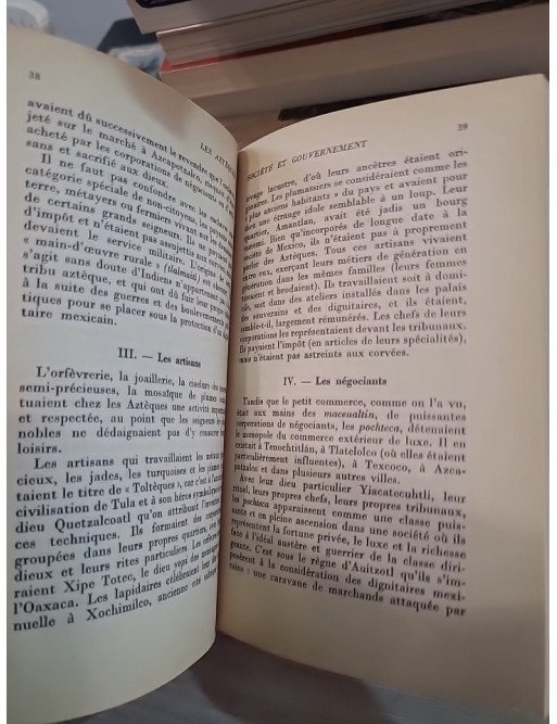 Les Aztèques (Que sais-je n°1391) - Jacques Soustelle
