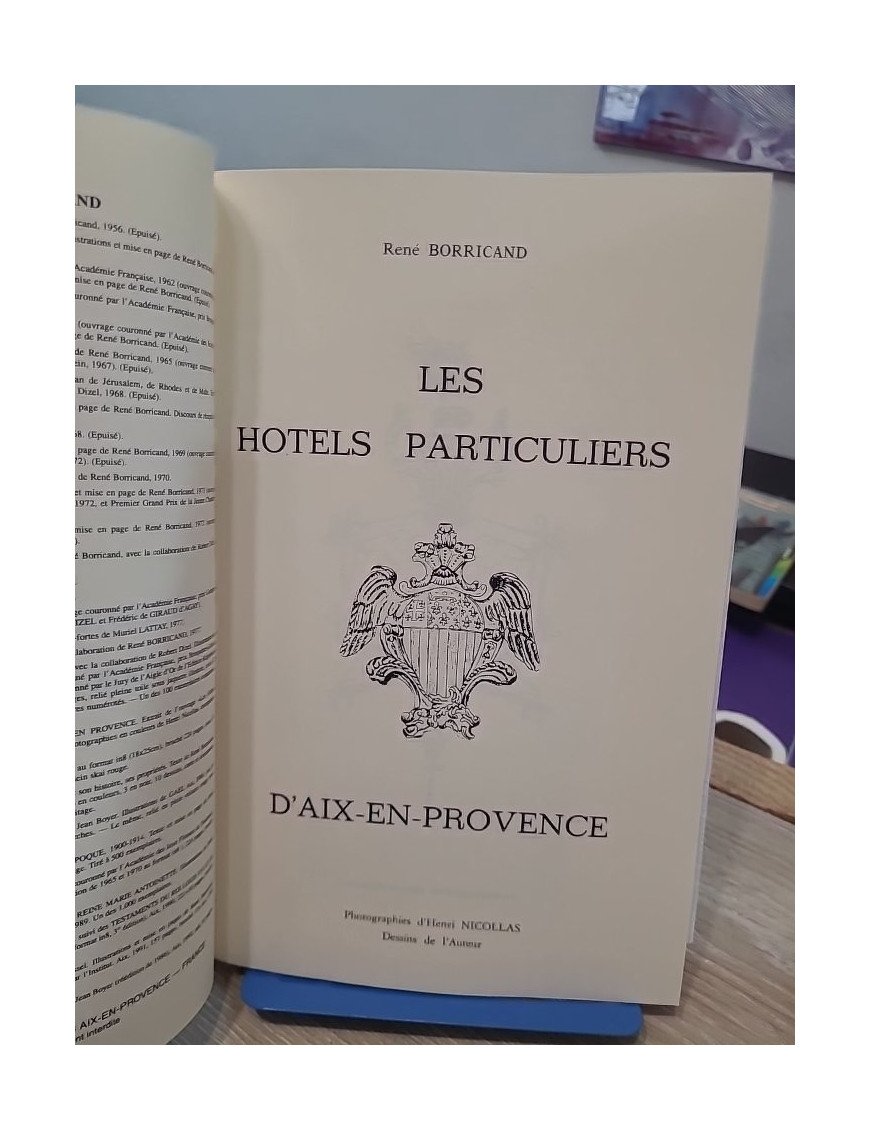 Les hôtels particuliers d'Aix-en-Provence - René Borricand