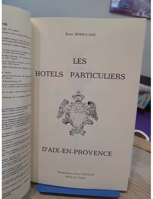 Les hôtels particuliers d'Aix-en-Provence - René Borricand