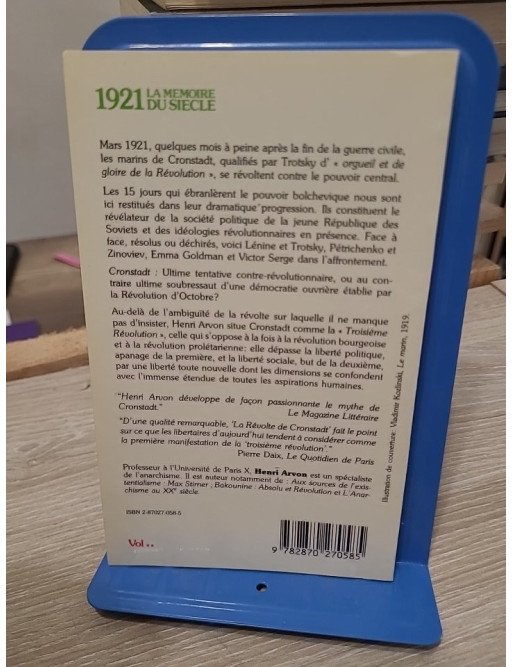 La révolte de Cronstadt — Henri Arvon