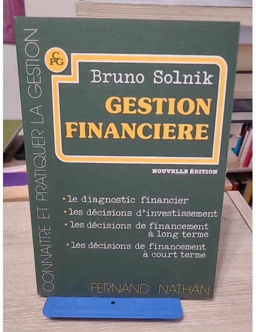 Gestion financière – Édition 1988