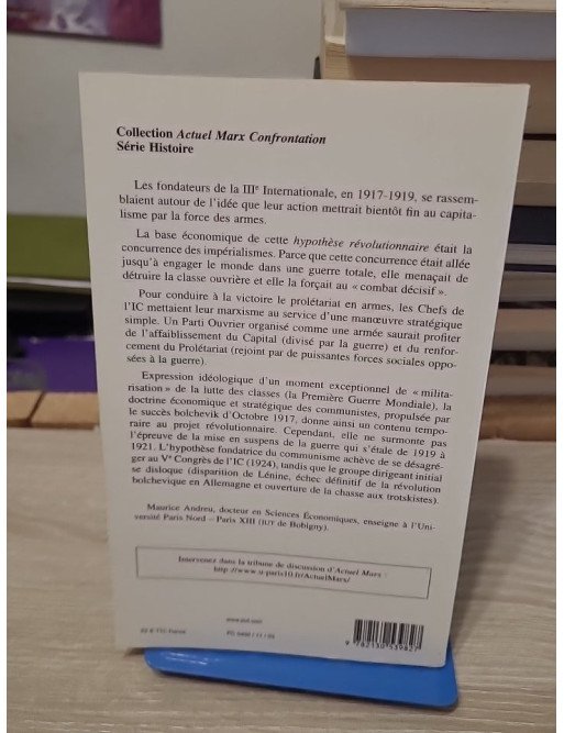 L'Internationale communiste contre le capital, 1919-1924 ou comment empoigner l'adversaire capitaliste ?