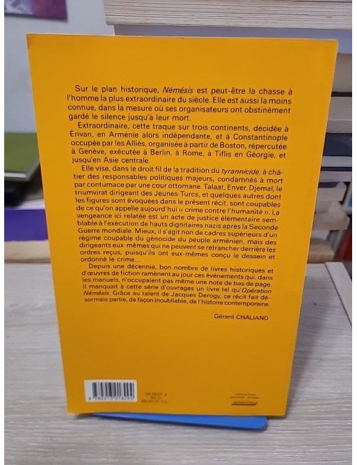 Opération Némésis – Les vengeurs arméniens - Jacques Derogy