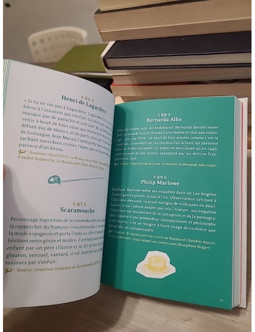 365 personnages littéraires expliqués – Nicole Masson, Yann Caudal