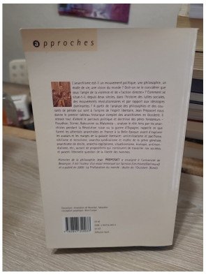 Histoire de l'anarchisme – Jean Préposiet
