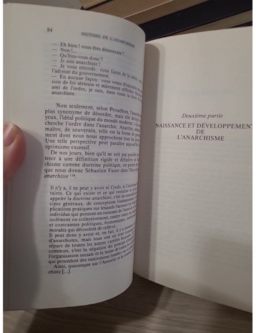 Histoire de l'anarchisme – Jean Préposiet