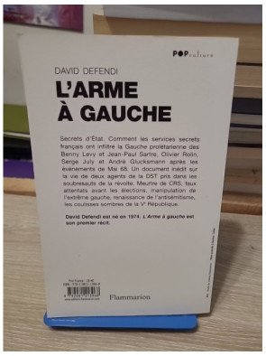 L'Arme à gauche – David Defendi