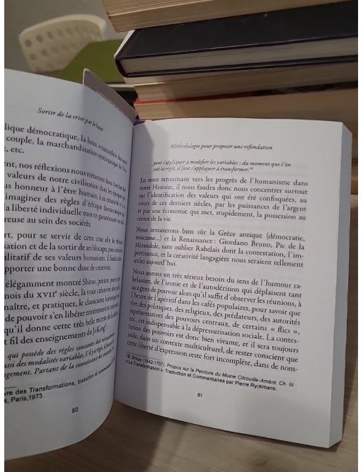 Sortir de la crise par le haut