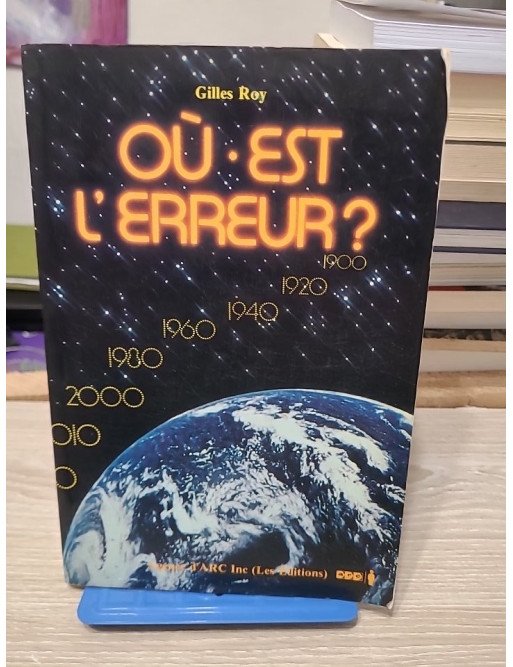 Ou est l'erreur