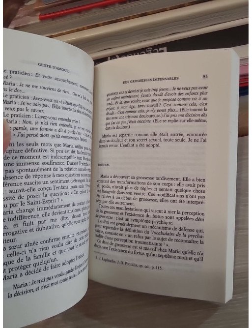 Geste d'amour - L'accouchement sous X - Catherine Bonnet