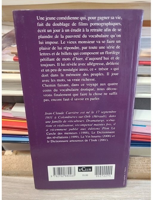 Les Mots et la chose - Jean-Claude Carrière