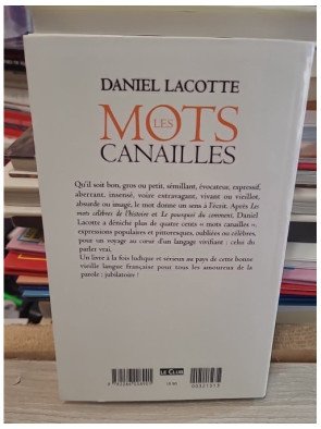 Les mots canailles - Daniel Lacotte