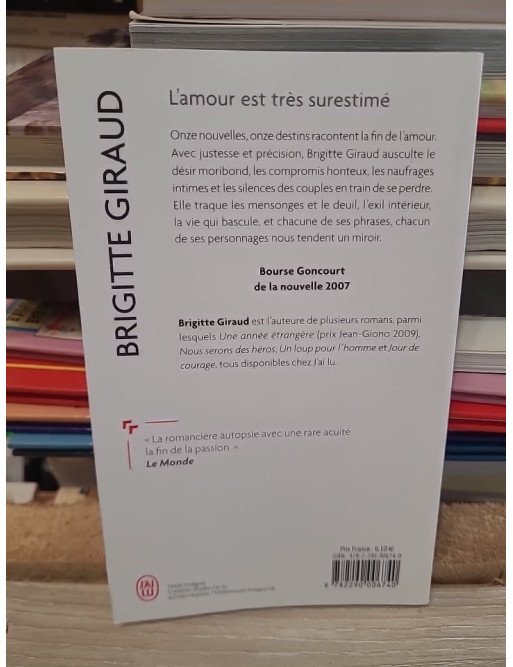 L'amour est très surestimé