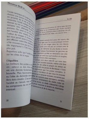 Monsieur Bluff et... le vin