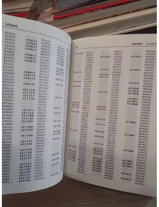 Larousse du Scrabble - Dictionnaire des jeux de lettres