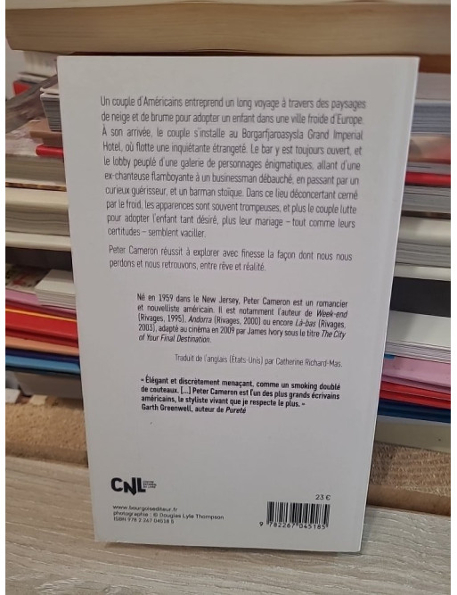 Ce qui arrive la nuit – Peter Cameron