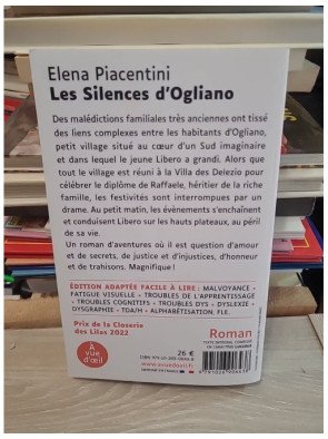 Les Silences d'Ogliano - Elena Piacentini