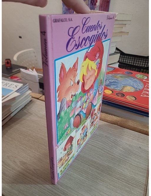 Cuentos Escogidos - Aladino, Cenicienta, Pulgarcito - Grafalco