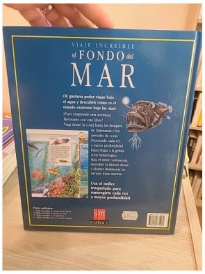 Viaje increíble al fondo del mar (édition en espagnol) - Nicholas Harris