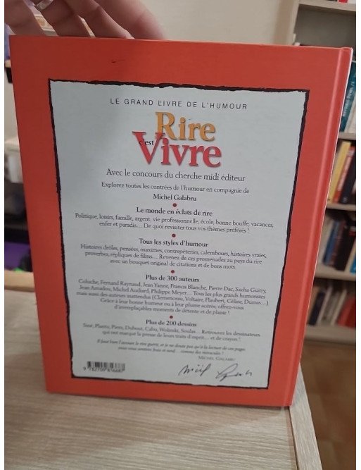 Rire c'est Vivre - Le grand livre de l'humour - Michel Galabru
