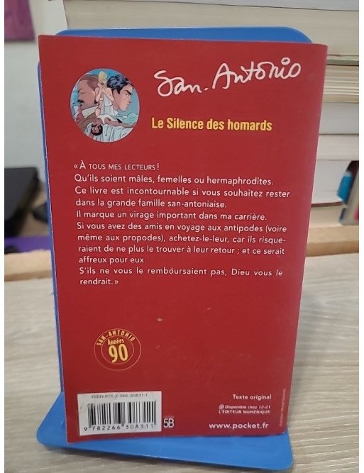 Le silence des homards - San-Antonio