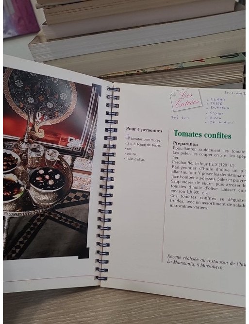 Ce soir on dîne à Marrakech. Cuisine marocaine