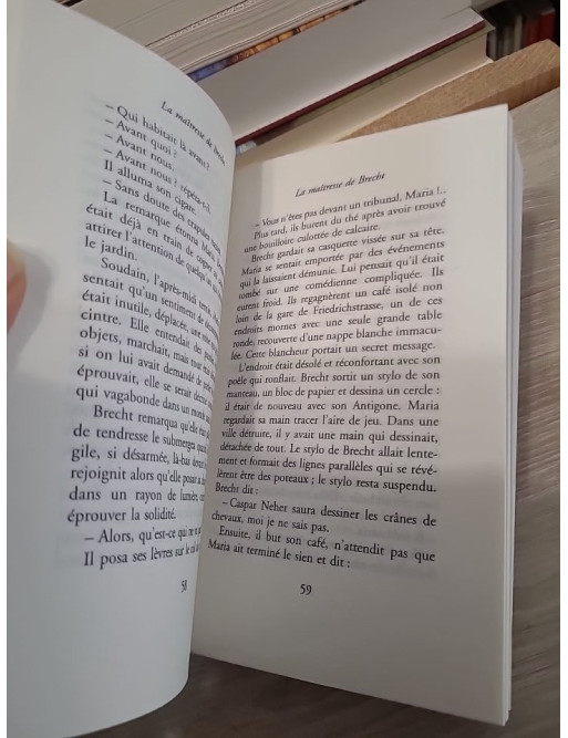 La Maîtresse de Brecht - Prix Goncourt 2003