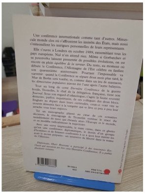 La dernière Conférence - Grand Prix du Roman de l'Académie française 2008