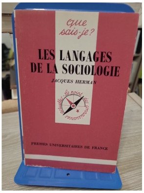 Les langages de la sociologie
