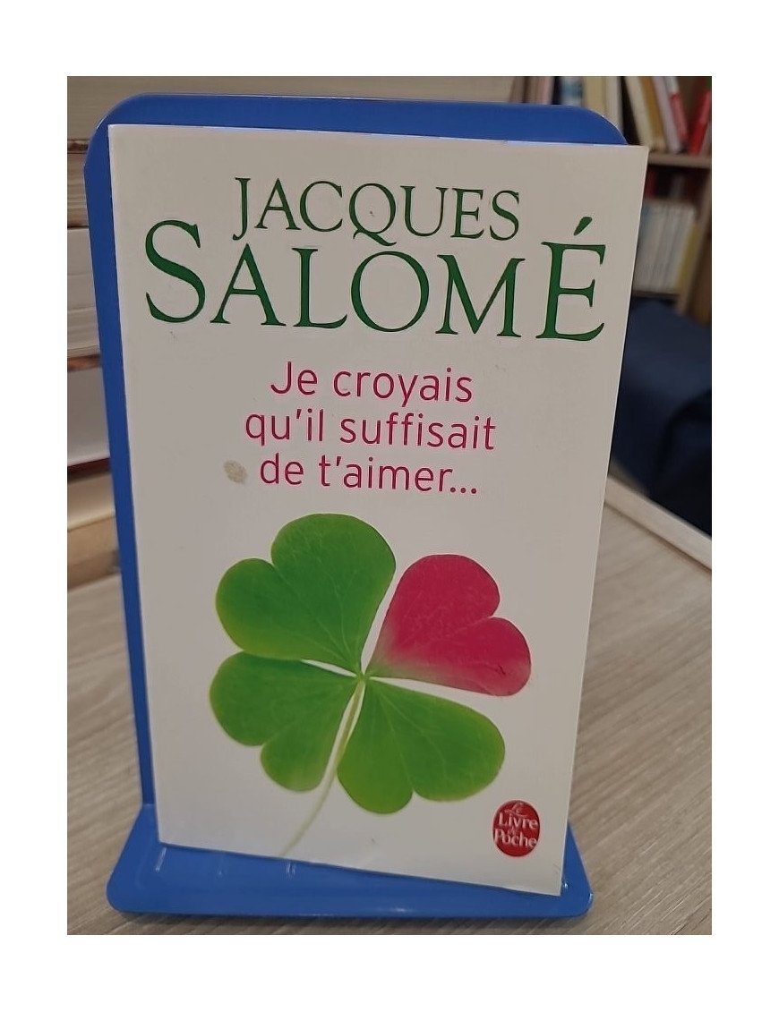 Je croyais qu'il suffisait de t'aimer