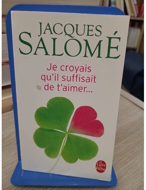 Je croyais qu'il suffisait de t'aimer