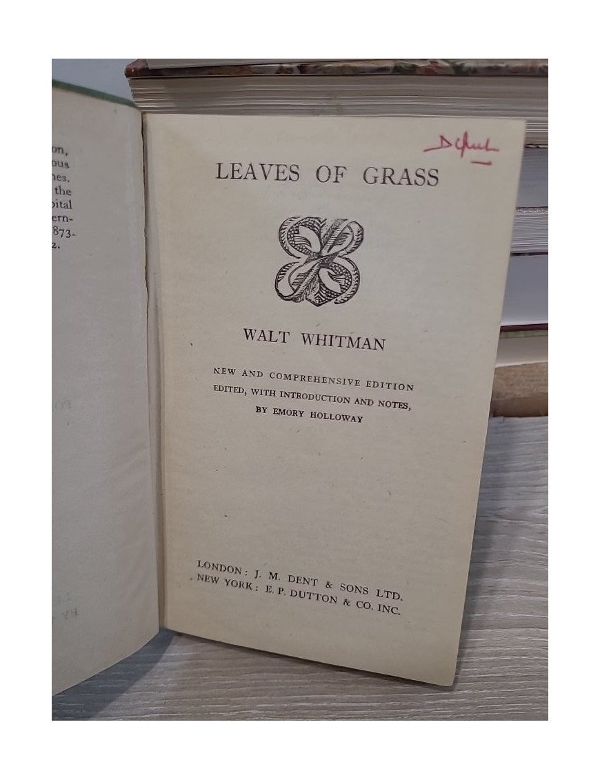 Leaves of Grass ( livre en anglais)