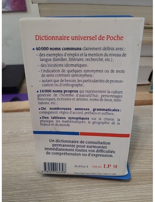 Dictionnaire Universel De Poche. 40 000 Mots De La Langue Francaise, 10 000 Noms Propres - Jean Dubois