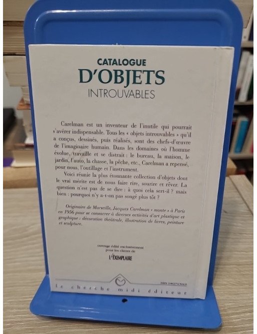 Catalogue d'objets introuvables - Carelman