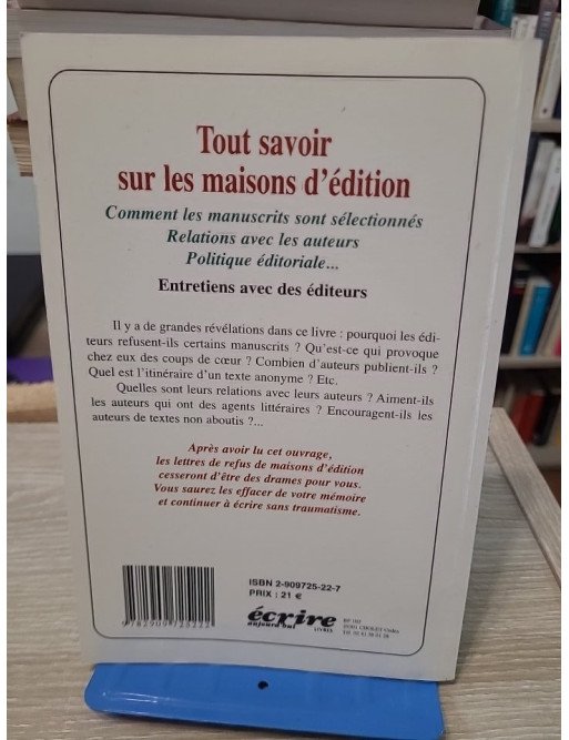 Tout Savoir Sur Les Maisons D'Edition - Victor Bouadjio