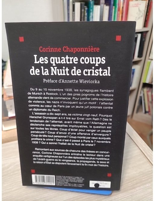 Les Quatre coups de la Nuit de cristal - Corinne Chaponnière