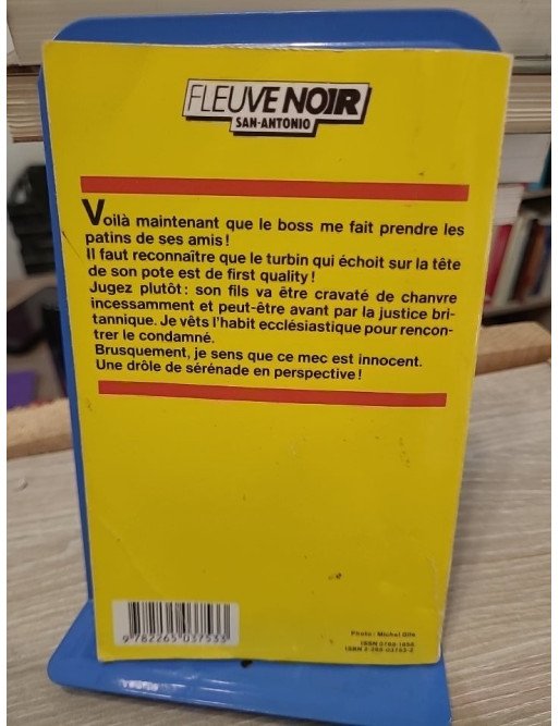 Sérénade pour une souris défunte - San-Antonio