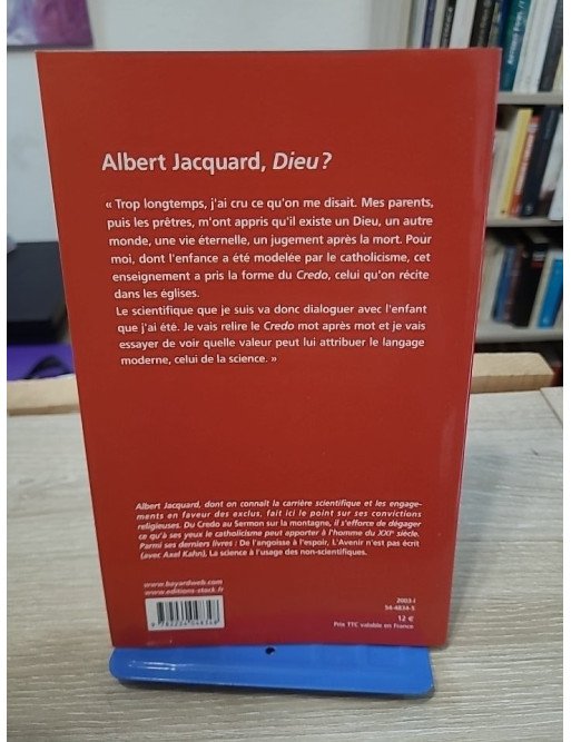 Dieu ? - Albert Jacquard