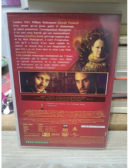 Shakespeare in Love (DVD)