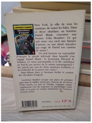 Chevaliers d'orgueil - Lawrence Sanders