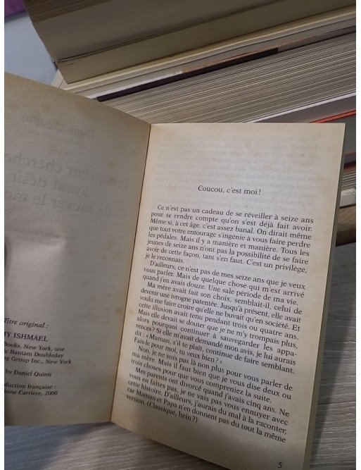 Professeur cherche élève ayant désir de sauver le monde - Daniel Quinn