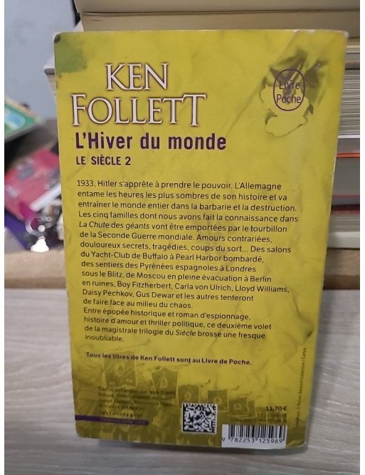 L'Hiver du monde - Le Siècle Tome 2 - Ken Follett