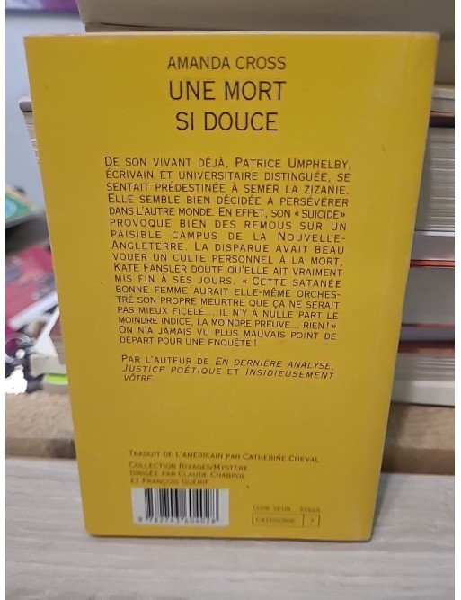 Une mort si douce - Amanda Cross
