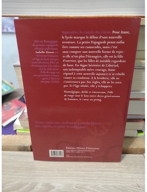 Fille de rouge - Isabelle Alonso