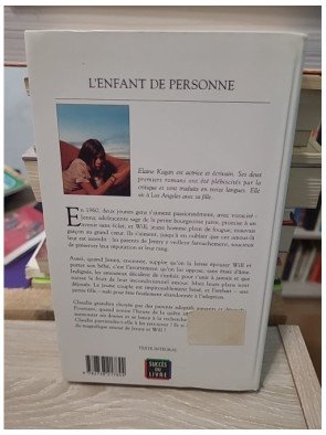 L'enfant de personne - Elaine Kagan