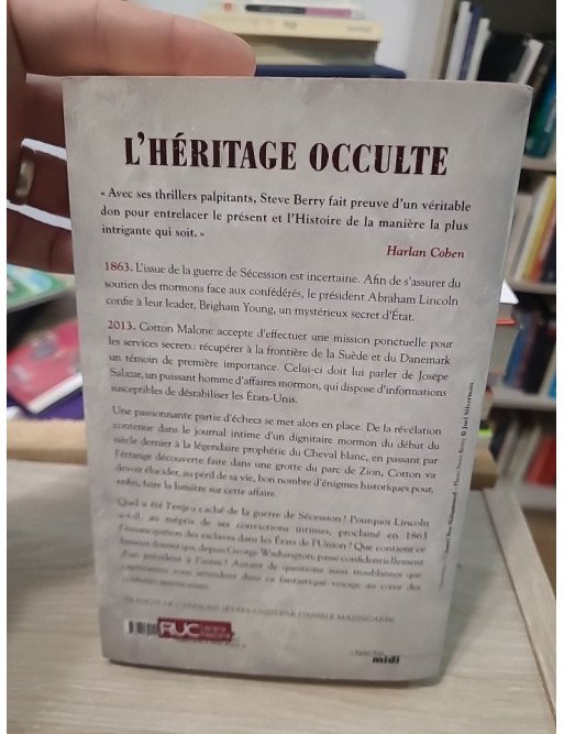 L'Héritage occulte - Steve Berry