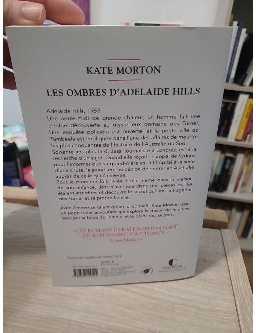 Les ombres d'Adelaide Hills - Kate Morton